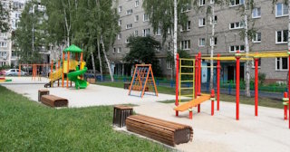 Благоустройство детской площадки во дворе от 1974 руб. в Советской Гавани